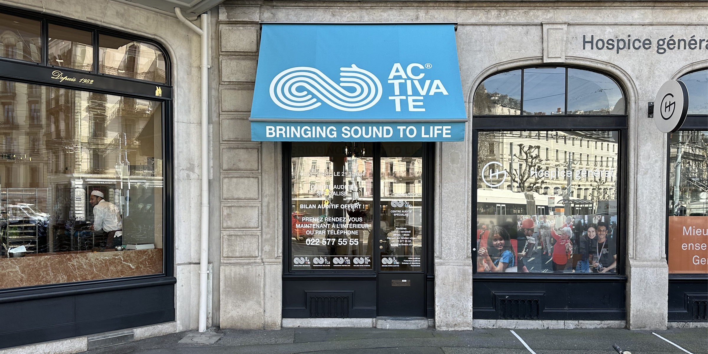 Plan d'accès au centre Activate Sound™